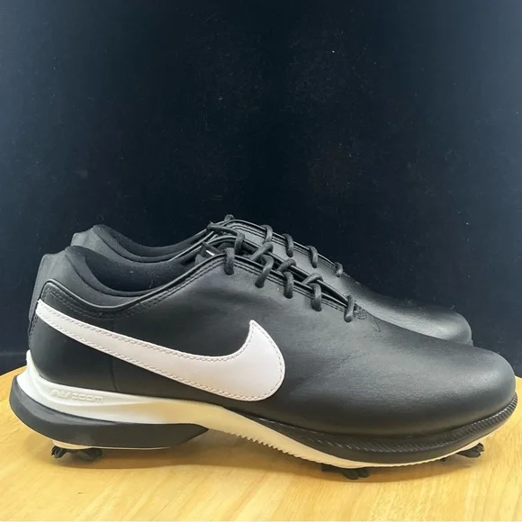 Nike Air Zoom Victory Tour 2 Golf Shoes Black White DJ6569-001 Mens 7.5/ Wmns 9 - Picture 5 of 10